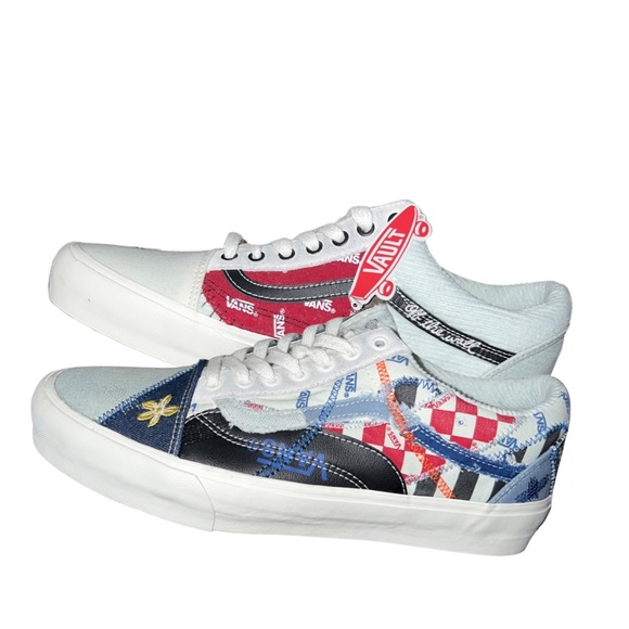 Vans Vault Old Skool VR3 PW LX Patchwork Floral Denim - Picture 5 of 12